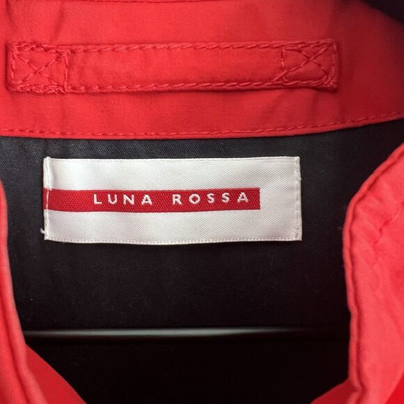 Luna Rossa Prada Zip Vest Size 42 Red - Picture 4 of 10